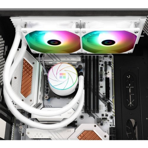 Купить Готовая СВО Thermalright Aqua Elite 240 ARGB White с проверкой совместимости: обзор, характеристики, цена в Киеве, Днепре, Одессе, Харькове, Украине | интернет-магазин TELEMART.UA фото