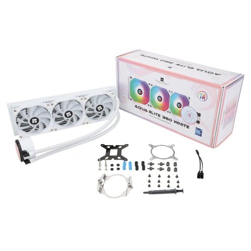 Купить Готовая СВО Thermalright Aqua Elite 360 ARGB White с проверкой совместимости: обзор, характеристики, цена в Киеве, Днепре, Одессе, Харькове, Украине | интернет-магазин TELEMART.UA фото