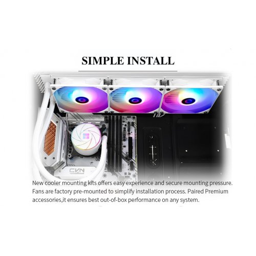 Купить Готовая СВО Thermalright Aqua Elite 360 ARGB White с проверкой совместимости: обзор, характеристики, цена в Киеве, Днепре, Одессе, Харькове, Украине | интернет-магазин TELEMART.UA фото