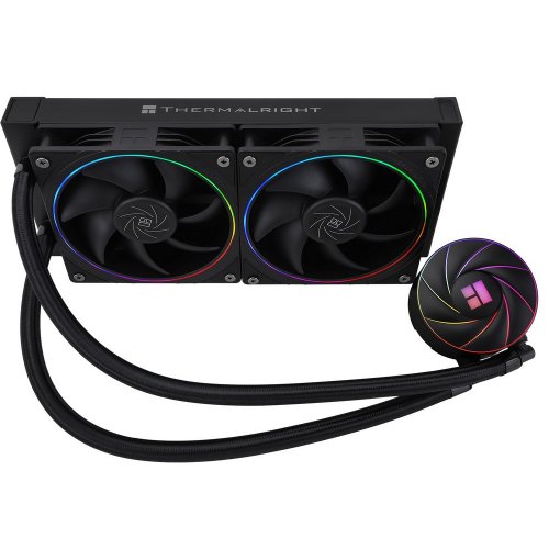 Готова СВО Thermalright Aqua Elite 240 ARGB V2 Black купити з перевіркою сумісності: огляд, характеристики, ціна у Києві, Львові, Вінниці, Хмельницькому, Івано-Франківську, Україні | інтернет-магазин TELEMART.UA фото