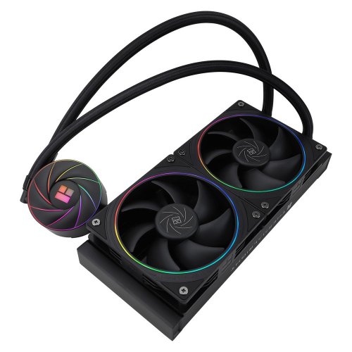 Готова СВО Thermalright Aqua Elite 240 ARGB V2 Black купити з перевіркою сумісності: огляд, характеристики, ціна у Києві, Львові, Вінниці, Хмельницькому, Івано-Франківську, Україні | інтернет-магазин TELEMART.UA фото
