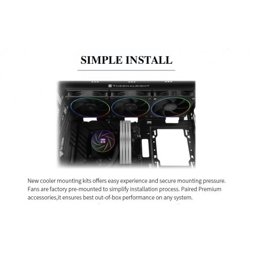 Готова СВО Thermalright Aqua Elite 360 ARGB V2 Black купити з перевіркою сумісності: огляд, характеристики, ціна у Києві, Львові, Вінниці, Хмельницькому, Івано-Франківську, Україні | інтернет-магазин TELEMART.UA фото