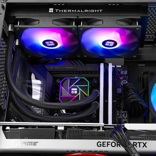 Купить Готовая СВО Thermalright Aqua Elite 240 ARGB V3 Black с проверкой совместимости: обзор, характеристики, цена в Киеве, Днепре, Одессе, Харькове, Украине | интернет-магазин TELEMART.UA фото