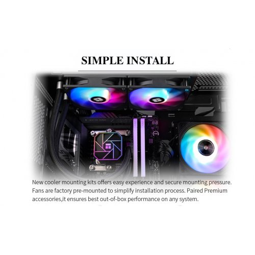 Купить Готовая СВО Thermalright Aqua Elite 240 ARGB V3 Black с проверкой совместимости: обзор, характеристики, цена в Киеве, Днепре, Одессе, Харькове, Украине | интернет-магазин TELEMART.UA фото