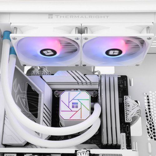 Готова СВО Thermalright Aqua Elite 240 ARGB V3 White купити з перевіркою сумісності: огляд, характеристики, ціна у Києві, Львові, Вінниці, Хмельницькому, Івано-Франківську, Україні | інтернет-магазин TELEMART.UA фото