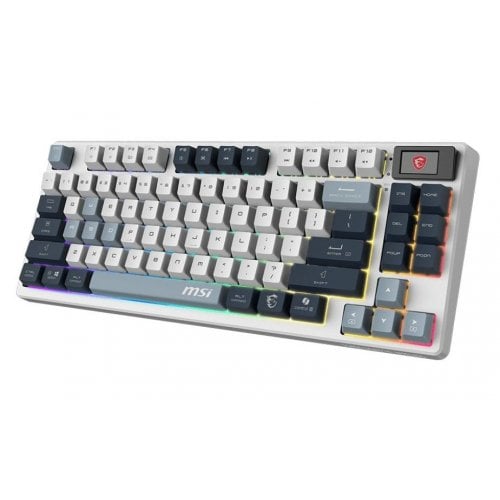 Купить Клавиатура MSI FORGE GK600 TKL Mechanical Linear Switches Wireless White - цена в Харькове, Киеве, Днепре, Одессе
в интернет-магазине Telemart фото