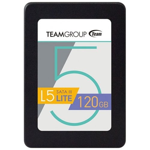 Ssd-диск Team L5 Lite TLC 120GB 2.5'' (T2535T120G0C101) (Відновлено продавцем, 761823) купити з перевіркою сумісності: огляд, характеристики, ціна у Києві, Львові, Вінниці, Хмельницькому, Івано-Франківську, Україні | інтернет-магазин TELEMART.UA фото