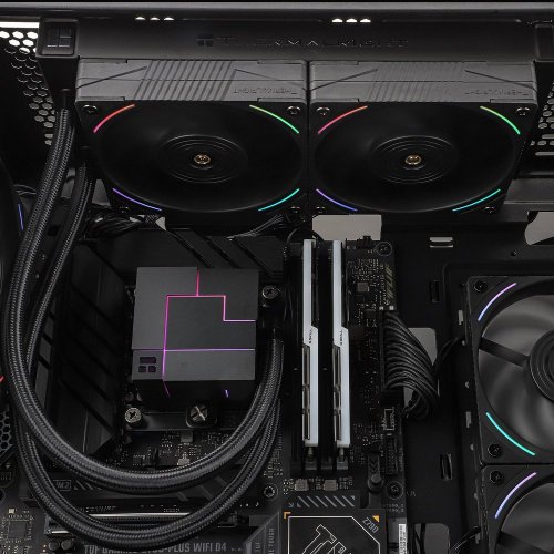 Готова СВО Thermalright Core Matrix 240 Black купити з перевіркою сумісності: огляд, характеристики, ціна у Києві, Львові, Вінниці, Хмельницькому, Івано-Франківську, Україні | інтернет-магазин TELEMART.UA фото