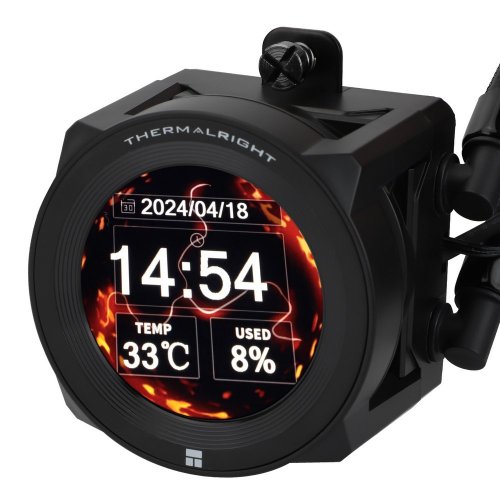 Купить Готовая СВО Thermalright Core Vision 360 X Black с проверкой совместимости: обзор, характеристики, цена в Киеве, Днепре, Одессе, Харькове, Украине | интернет-магазин TELEMART.UA фото