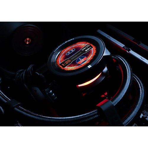 Купить Готовая СВО Thermalright Core Vision 360 X Black с проверкой совместимости: обзор, характеристики, цена в Киеве, Днепре, Одессе, Харькове, Украине | интернет-магазин TELEMART.UA фото