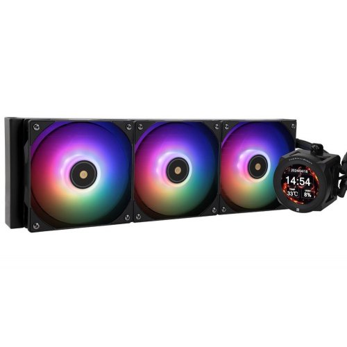 Купить Готовая СВО Thermalright Core Vision 360 ARGB Black с проверкой совместимости: обзор, характеристики, цена в Киеве, Днепре, Одессе, Харькове, Украине | интернет-магазин TELEMART.UA фото