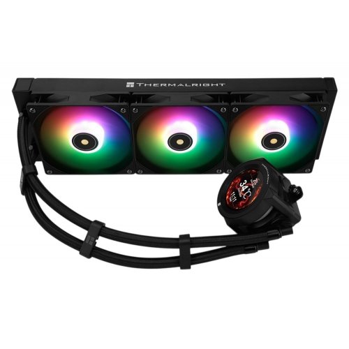 Купить Готовая СВО Thermalright Core Vision 360 ARGB Black с проверкой совместимости: обзор, характеристики, цена в Киеве, Днепре, Одессе, Харькове, Украине | интернет-магазин TELEMART.UA фото