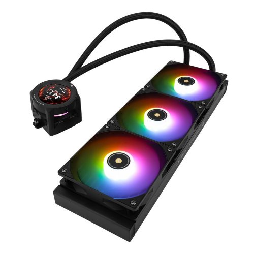 Купить Готовая СВО Thermalright Core Vision 360 ARGB Black с проверкой совместимости: обзор, характеристики, цена в Киеве, Днепре, Одессе, Харькове, Украине | интернет-магазин TELEMART.UA фото