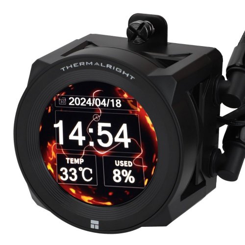 Купить Готовая СВО Thermalright Core Vision 360 ARGB Black с проверкой совместимости: обзор, характеристики, цена в Киеве, Днепре, Одессе, Харькове, Украине | интернет-магазин TELEMART.UA фото