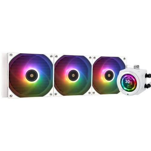 Купить Готовая СВО Thermalright Core Vision 360 ARGB White с проверкой совместимости: обзор, характеристики, цена в Киеве, Днепре, Одессе, Харькове, Украине | интернет-магазин TELEMART.UA фото