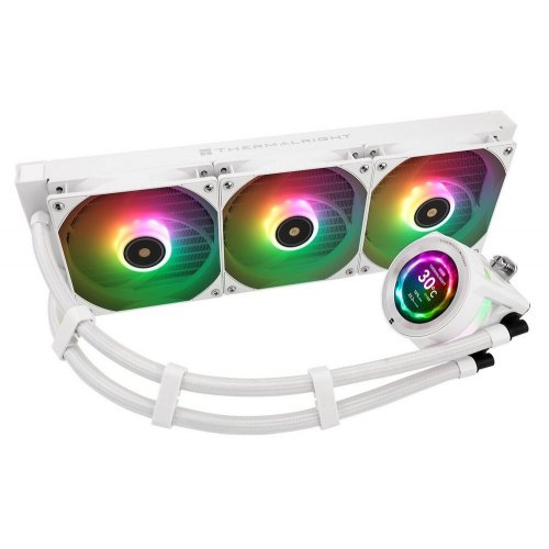 Купить Готовая СВО Thermalright Core Vision 360 ARGB White с проверкой совместимости: обзор, характеристики, цена в Киеве, Днепре, Одессе, Харькове, Украине | интернет-магазин TELEMART.UA фото