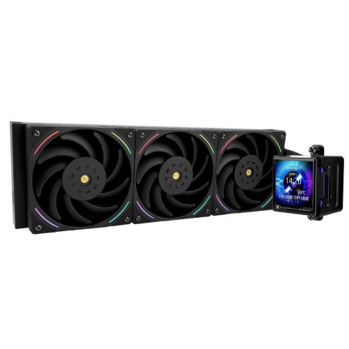 Готова СВО Thermalright Elite Vision 360 ARGB Black купити з перевіркою сумісності: огляд, характеристики, ціна у Києві, Львові, Вінниці, Хмельницькому, Івано-Франківську, Україні | інтернет-магазин TELEMART.UA фото