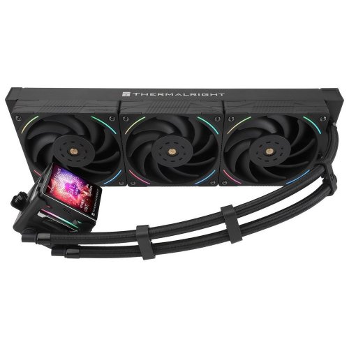 Готова СВО Thermalright Elite Vision 360 ARGB Black купити з перевіркою сумісності: огляд, характеристики, ціна у Києві, Львові, Вінниці, Хмельницькому, Івано-Франківську, Україні | інтернет-магазин TELEMART.UA фото