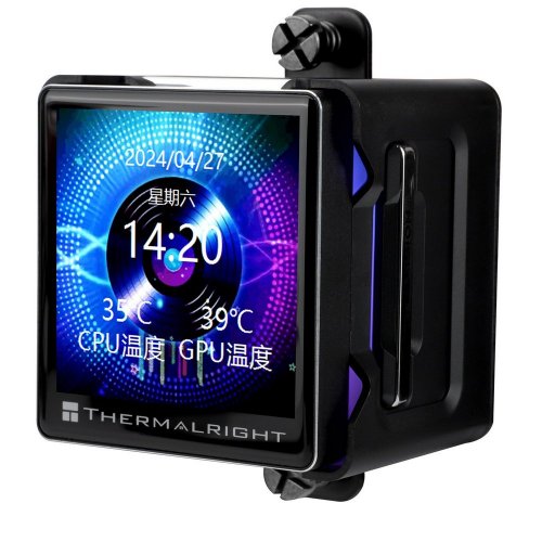 Готова СВО Thermalright Elite Vision 360 ARGB Black купити з перевіркою сумісності: огляд, характеристики, ціна у Києві, Львові, Вінниці, Хмельницькому, Івано-Франківську, Україні | інтернет-магазин TELEMART.UA фото
