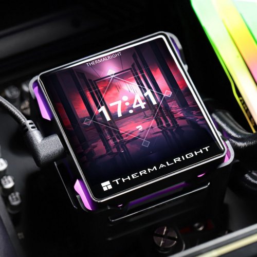 Готова СВО Thermalright Elite Vision 360 ARGB Black купити з перевіркою сумісності: огляд, характеристики, ціна у Києві, Львові, Вінниці, Хмельницькому, Івано-Франківську, Україні | інтернет-магазин TELEMART.UA фото