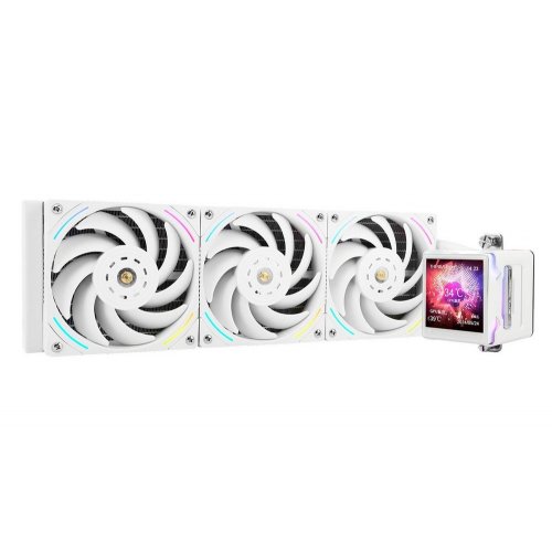 Купить Готовая СВО Thermalright Elite Vision 360 ARGB White с проверкой совместимости: обзор, характеристики, цена в Киеве, Днепре, Одессе, Харькове, Украине | интернет-магазин TELEMART.UA фото