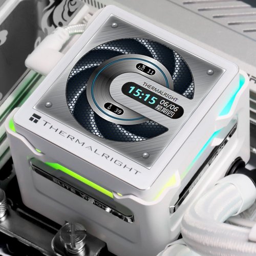 Купить Готовая СВО Thermalright Elite Vision 360 ARGB White с проверкой совместимости: обзор, характеристики, цена в Киеве, Днепре, Одессе, Харькове, Украине | интернет-магазин TELEMART.UA фото