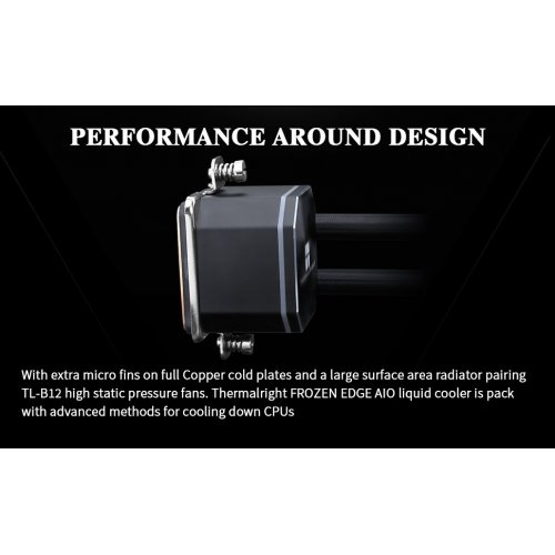 Готова СВО Thermalright Frozen Edge 240 Black купити з перевіркою сумісності: огляд, характеристики, ціна у Києві, Львові, Вінниці, Хмельницькому, Івано-Франківську, Україні | інтернет-магазин TELEMART.UA фото