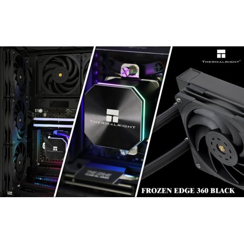 Готова СВО Thermalright Frozen Edge 240 Black купити з перевіркою сумісності: огляд, характеристики, ціна у Києві, Львові, Вінниці, Хмельницькому, Івано-Франківську, Україні | інтернет-магазин TELEMART.UA фото