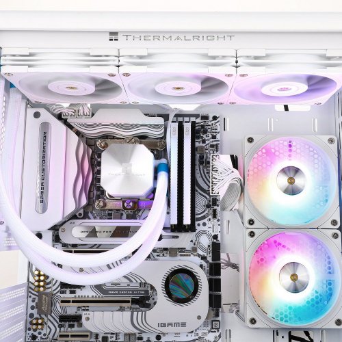 Купить Готовая СВО Thermalright Frozen Edge 360 White с проверкой совместимости: обзор, характеристики, цена в Киеве, Днепре, Одессе, Харькове, Украине | интернет-магазин TELEMART.UA фото