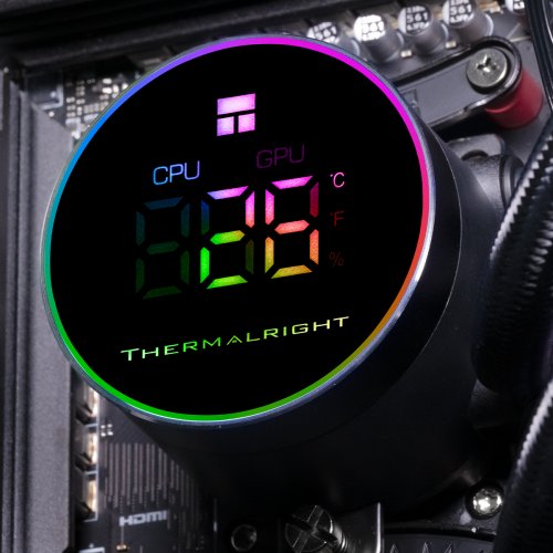 Готовая СВО Thermalright Frozen Magic 360 Digital ARGB V2 Black купить в Украине: Киев, Днепр, Харьков, Одесса  | Проверка совместимости, низкая цена, отзывы, характеристики от TELEMART фото