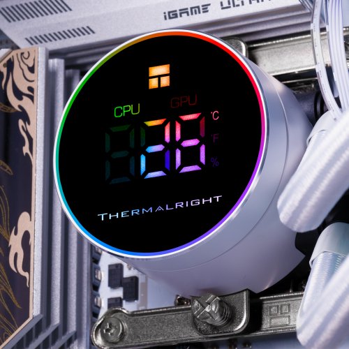 Готовая СВО Thermalright Frozen Magic 360 Digital ARGB V2 White купить в Украине: Киев, Днепр, Харьков, Одесса  | Проверка совместимости, низкая цена, отзывы, характеристики от TELEMART фото