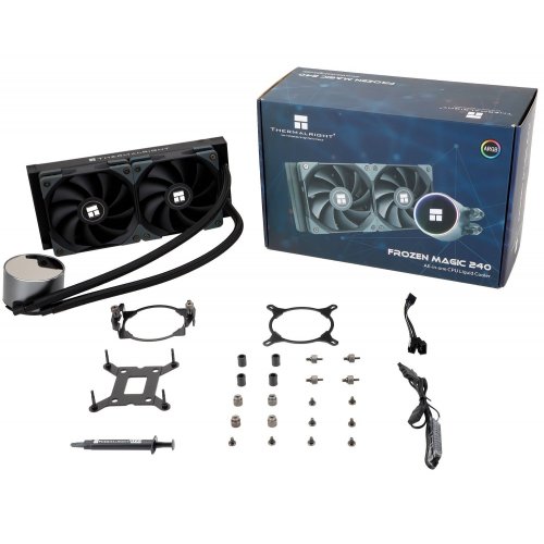 Купить Готовая СВО Thermalright Frozen Magic 240 Black с проверкой совместимости: обзор, характеристики, цена в Киеве, Днепре, Одессе, Харькове, Украине | интернет-магазин TELEMART.UA фото