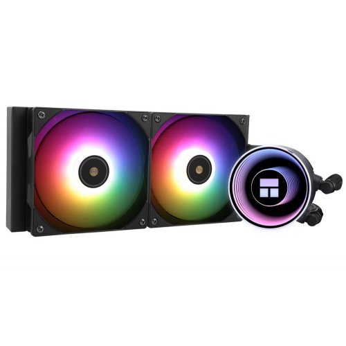 Готова СВО Thermalright Frozen Notte 240 ARGB V2 Black купити з перевіркою сумісності: огляд, характеристики, ціна у Києві, Львові, Вінниці, Хмельницькому, Івано-Франківську, Україні | інтернет-магазин TELEMART.UA фото