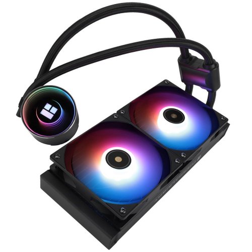 Готова СВО Thermalright Frozen Notte 240 ARGB V2 Black купити з перевіркою сумісності: огляд, характеристики, ціна у Києві, Львові, Вінниці, Хмельницькому, Івано-Франківську, Україні | інтернет-магазин TELEMART.UA фото