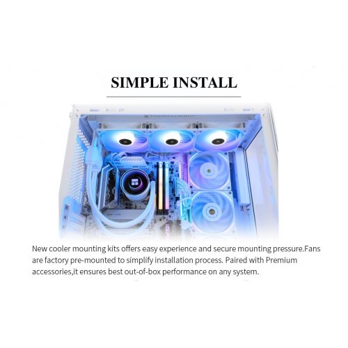 Купить Готовая СВО Thermalright Frozen Notte 360 ARGB V2 White с проверкой совместимости: обзор, характеристики, цена в Киеве, Днепре, Одессе, Харькове, Украине | интернет-магазин TELEMART.UA фото
