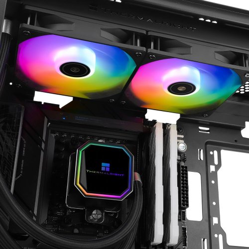 Готова СВО Thermalright Frozen Prism 240 ARGB Black купити з перевіркою сумісності: огляд, характеристики, ціна у Києві, Львові, Вінниці, Хмельницькому, Івано-Франківську, Україні | інтернет-магазин TELEMART.UA фото