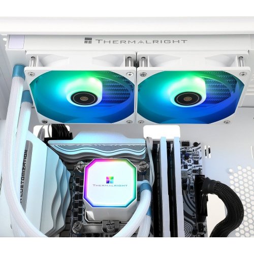Купить Готовая СВО Thermalright Frozen Prism 240 ARGB White с проверкой совместимости: обзор, характеристики, цена в Киеве, Днепре, Одессе, Харькове, Украине | интернет-магазин TELEMART.UA фото