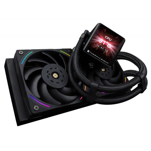 Готова СВО Thermalright Frozen Vision 240 Black купити з перевіркою сумісності: огляд, характеристики, ціна у Києві, Львові, Вінниці, Хмельницькому, Івано-Франківську, Україні | інтернет-магазин TELEMART.UA фото