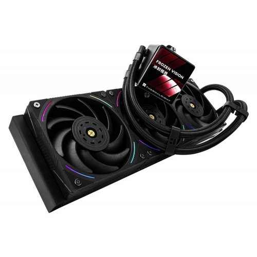 Готова СВО Thermalright Frozen Vision 360 V2 Black купити з перевіркою сумісності: огляд, характеристики, ціна у Києві, Львові, Вінниці, Хмельницькому, Івано-Франківську, Україні | інтернет-магазин TELEMART.UA фото