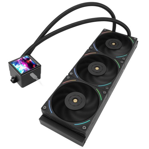 Готова СВО Thermalright Frozen Vision 360 V2 Black купити з перевіркою сумісності: огляд, характеристики, ціна у Києві, Львові, Вінниці, Хмельницькому, Івано-Франківську, Україні | інтернет-магазин TELEMART.UA фото