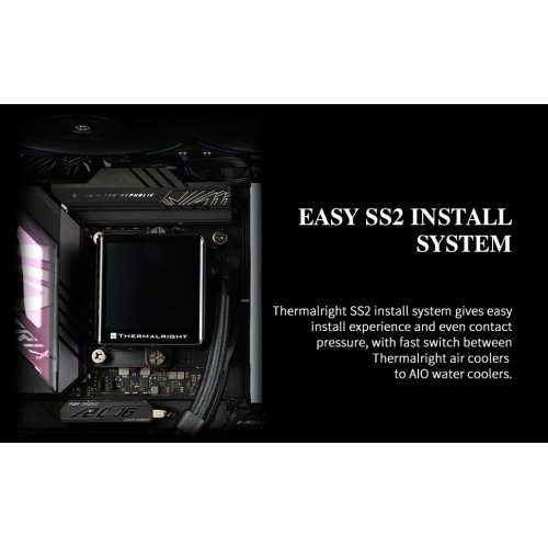 Готова СВО Thermalright Frozen Vision 360 V2 Black купити з перевіркою сумісності: огляд, характеристики, ціна у Києві, Львові, Вінниці, Хмельницькому, Івано-Франківську, Україні | інтернет-магазин TELEMART.UA фото