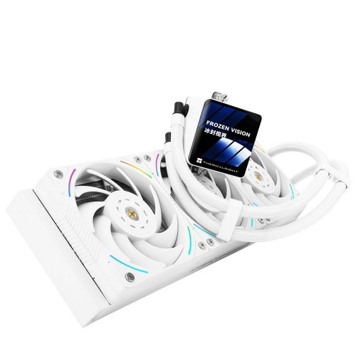 Готова СВО Thermalright Frozen Vision 360 V2 White купити з перевіркою сумісності: огляд, характеристики, ціна у Києві, Львові, Вінниці, Хмельницькому, Івано-Франківську, Україні | інтернет-магазин TELEMART.UA фото