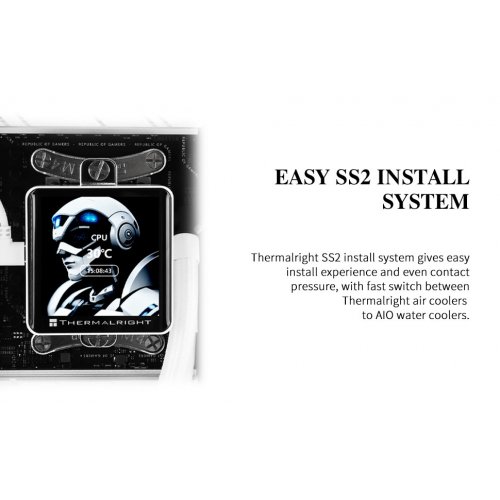 Готова СВО Thermalright Frozen Vision 360 V2 White купити з перевіркою сумісності: огляд, характеристики, ціна у Києві, Львові, Вінниці, Хмельницькому, Івано-Франківську, Україні | інтернет-магазин TELEMART.UA фото