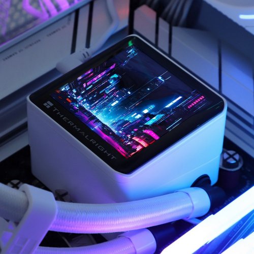 Готова СВО Thermalright Frozen Vision 360 V2 White купити з перевіркою сумісності: огляд, характеристики, ціна у Києві, Львові, Вінниці, Хмельницькому, Івано-Франківську, Україні | інтернет-магазин TELEMART.UA фото