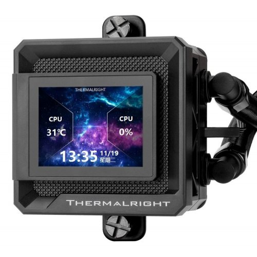 Готова СВО Thermalright Frozen Warframe 240 SE ARGB Black купити з перевіркою сумісності: огляд, характеристики, ціна у Києві, Львові, Вінниці, Хмельницькому, Івано-Франківську, Україні | інтернет-магазин TELEMART.UA фото