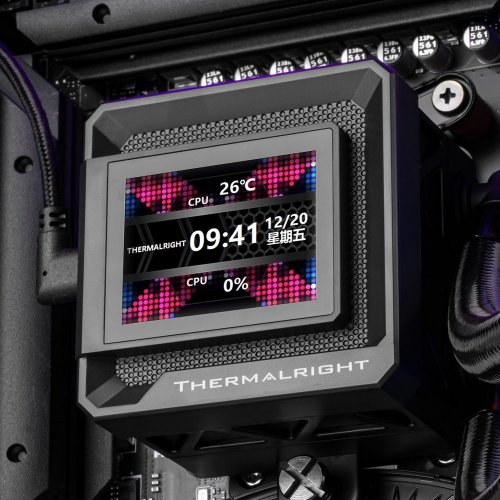 Готова СВО Thermalright Frozen Warframe 240 SE ARGB Black купити з перевіркою сумісності: огляд, характеристики, ціна у Києві, Львові, Вінниці, Хмельницькому, Івано-Франківську, Україні | інтернет-магазин TELEMART.UA фото