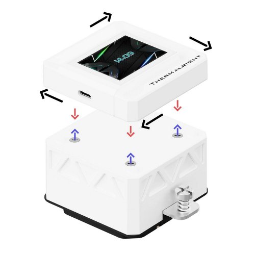 Купить Готовая СВО Thermalright Frozen Warframe 240 SE ARGB White с проверкой совместимости: обзор, характеристики, цена в Киеве, Днепре, Одессе, Харькове, Украине | интернет-магазин TELEMART.UA фото