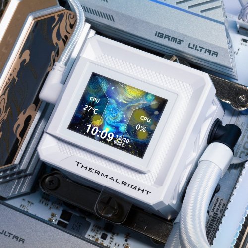 Купить Готовая СВО Thermalright Frozen Warframe 240 SE ARGB White с проверкой совместимости: обзор, характеристики, цена в Киеве, Днепре, Одессе, Харькове, Украине | интернет-магазин TELEMART.UA фото