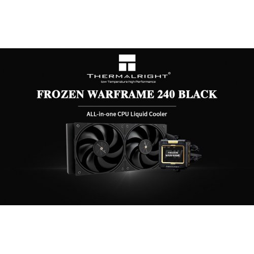 Купить Готовая СВО Thermalright Frozen Warframe 240 Black с проверкой совместимости: обзор, характеристики, цена в Киеве, Днепре, Одессе, Харькове, Украине | интернет-магазин TELEMART.UA фото