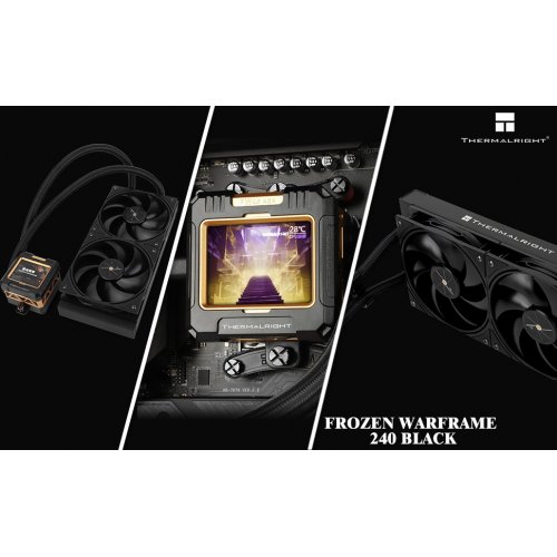 Купить Готовая СВО Thermalright Frozen Warframe 240 Black с проверкой совместимости: обзор, характеристики, цена в Киеве, Днепре, Одессе, Харькове, Украине | интернет-магазин TELEMART.UA фото